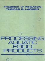 Processing aquatic food products
