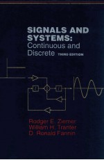 Signals and systems : continuous and discrete third edition