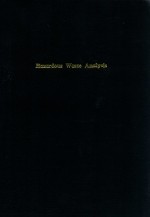 Hazardous waste analysis