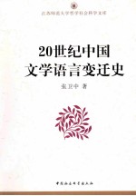 20世纪中国文学语言变迁史