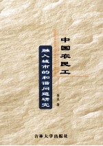 中国农民工融入城市的和谐问题研究