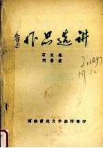 中国现代文学作品选 鲁迅作品选讲 下 小说·散文·诗歌