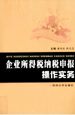 企业所得税纳税申报操作实务