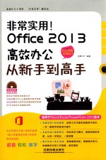非常实用!Office 2013高效办公从新手到高手 全彩图解视频版