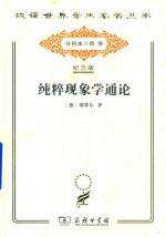 纯粹现象学通论 第1卷