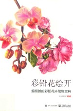 彩铅花绘开 超细腻的彩铅花卉绘制宝典 全彩版