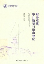 财务重述 审计质量与溢出效应