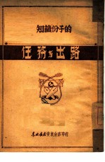知识分子的任务与出路