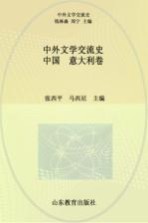 中外文学交流史 中国-意大利卷