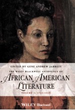 the wiley blackwell anthology of african american literature volume 1 1746-1920