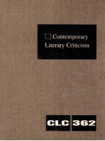 contemporary literary criticism volume 362