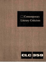 contemporary literary criticism volume 359