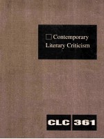 contemporary literary criticism volume 361