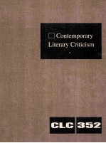 contemporary literary criticism volume 352
