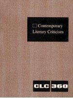 contemporary literary criticism volume 360