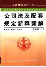 公司法及配套规定新释新解 上中下