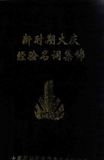 新时期大庆经验名词集锦