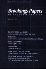 BROOKINGS PAPERS ON ECONOMIC ACTIVITY SPRING 2010