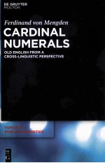CARDINAL NUMERALS OLD ENGLISH FROM A CROSS-LINGUISTIC PERSPECTIVE