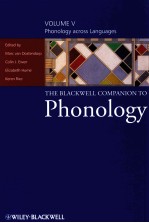 THE BLACKWELL COMPANION TO PHONOLOGY VOLUME V PHONOLOGY ACROSS LANGUAGES