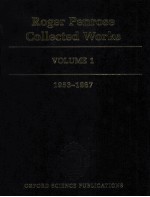 ROGER PENROSE COLLECTED WORKS VOLUME 1 1953-1967