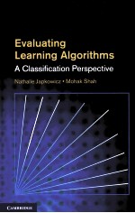EVALUATING LEARNING ALGORITHMS A CLASSIFICATION PERSPECTIVE