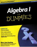 ALGEBRA I FOR DUMMIES 2ND EDITION