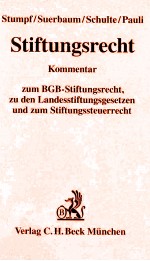 STIFTUNGSRECHT KOMMENTAR