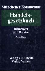 MUNCHENER KOMMENTAR ZUM HANDELSGESETZBUCH BAND 4 3.AUFLAGE