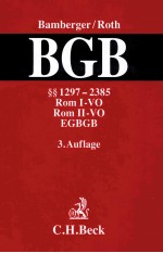 KOMMENTAR ZUM BURGERLICHEN GESETZBUCH BAND 3 §§1297-2385 3.AUFLAGE