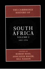 THE CAMBRIDGE HISTORY OF SOUTH AFRICA VOLUME 2 1885-1994