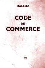 CODE DE COMMERCE