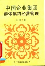 中国企业集团群体集约经营管理