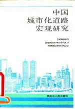 中国城市化道路宏观研究 中美双方合作成果论文汇编