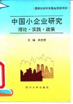 中国小企业研究 理论、实践、政策