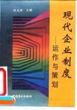现代企业制度 运作与策划