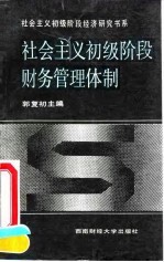 社会主义初级阶段财务管理体制