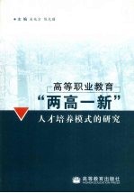 高等职业教育“两高一新”人才培养模式的研究:江苏财经职业技术学院基于工学结合的理论创新和个案分析